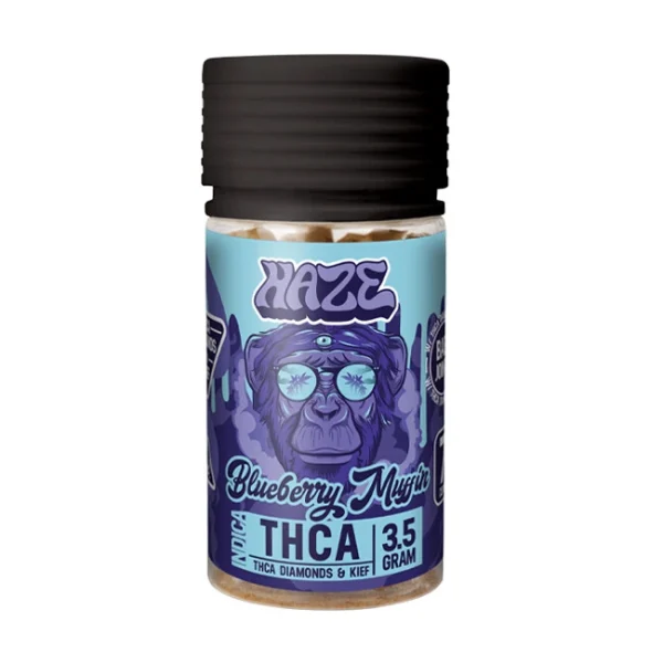 HAZE – Pre-Roll – Blueberry Muffin – 3.5g