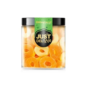 Delta 10 THC Peach Rings Gummies