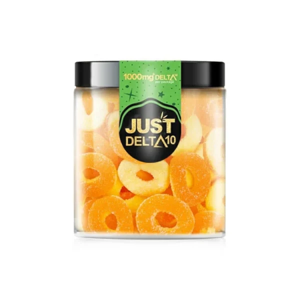 Delta 10 THC Peach Rings Gummies